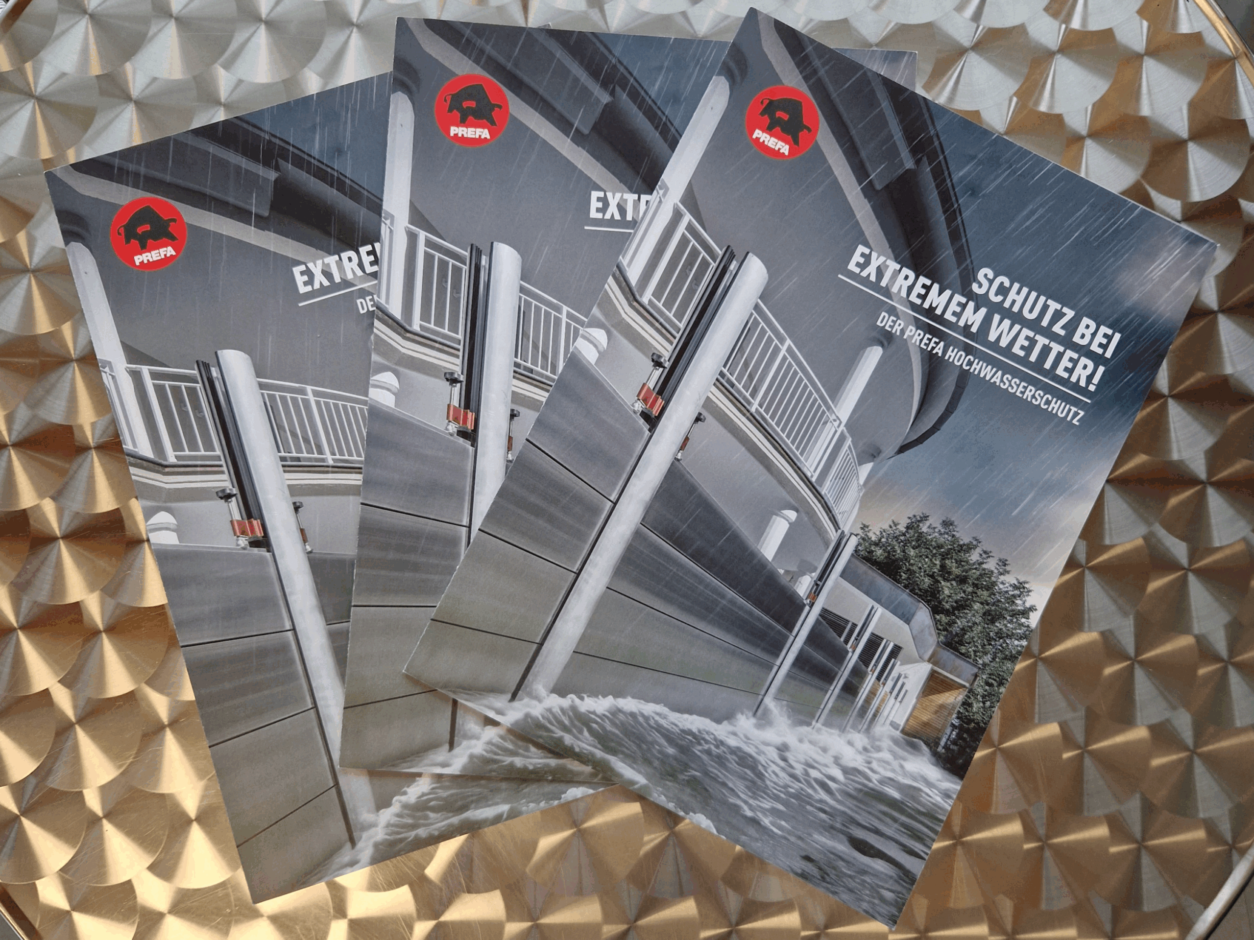 PREFA Hochwasserschutz